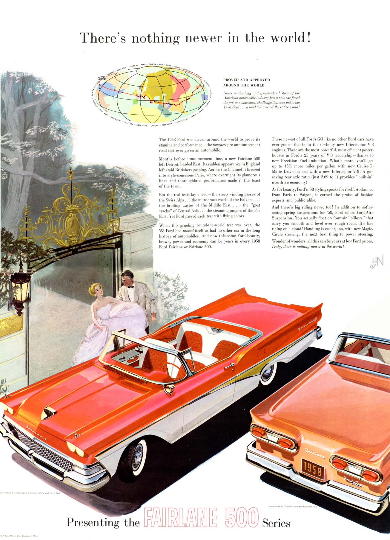 1958 Ford Fairlane Brochure Page 6